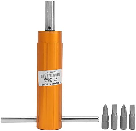 VADUMA PRESET torzijski odvijač 1 / 4in hex utičnica anodizirana aluminijska legura kućna industrija ključ za moment za vanjski i dnevni alat za popravak