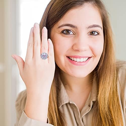 Prstenovi za žene 2023 rođendanski pokloni prsten u obliku princeze kruške u obliku prstena u