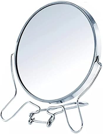 YASEZ Round Makeup Vanity 360 stepeni rotirajuća bočna lupa okvir od nerđajućeg čelika