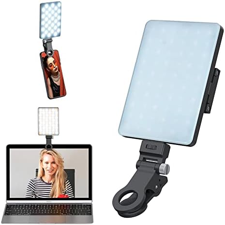 sikiwind RGB svjetlo za telefon, svjetlo za punjenje mobitela 360° cri u punoj boji 95+ zatamnjeno 2500K-9000K, 2000mah Punjivo svjetlo za telefon za Selfie Makeup TikTok video konferencija