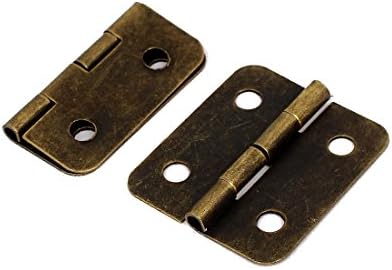 AEXIT WOODEN Case Gate Hardware Ormar Metal Sklopivi stražnji šarki brončani ton 1.2 Šarke za vrata