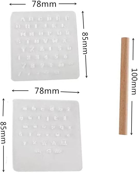 Označite lim abecede za kožni zanat, alati za žigosanje kože Numerički karakter oblika žig Punch set za kožu reljefni zanat DIY STAMPER kože