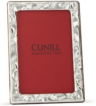 Cunill Silver Waves vjenčani okvir za fotografiju od 8 x 10 inča, Sterling Silver