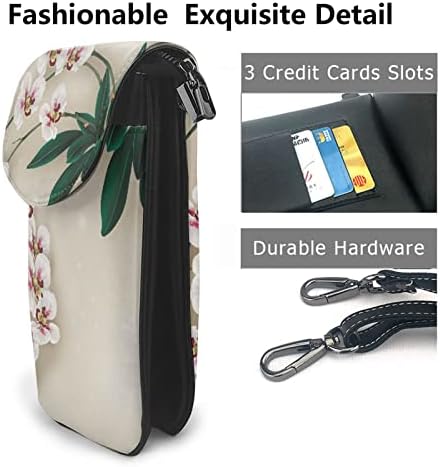 Zvono orhideja tašna malih mobitela sa prorezima kreditne kartice Touch ekrane Mobilna torba-nano štampanje