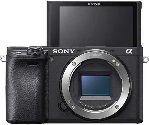 Sony Alpha A6400 Digitalni fotoaparat za zrcalo Black Paumd, komplet za pokretanje + pribor