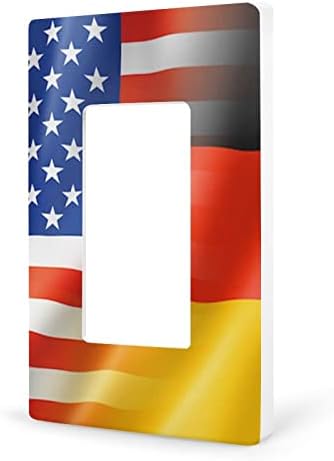 Američke i Njemačke zastave poklopac prekidača za svjetlo Fun Wallplate poklopci za spavaću sobu Kuhinjski Kućni