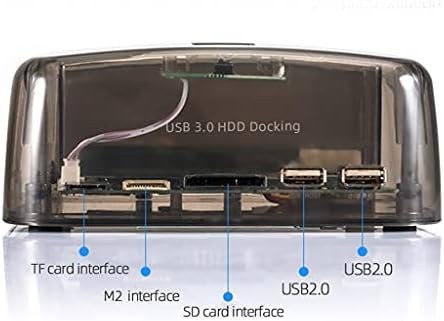 TJLSS USB 3.0 sve u 1 priključak za čitač HDD priključne stanice IDE / SATA dvostruka multifunkcionalna priključna stanica za tvrdi disk