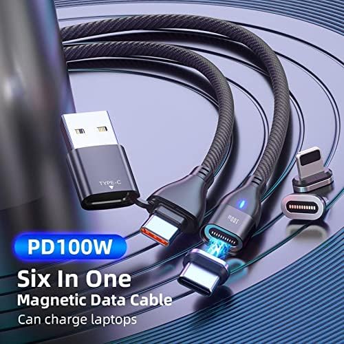 Boxwave Cable kompatibilan s šefom audio vitkicom - magnetosnap PD allchack kabel, magnet PD 100W kabel za