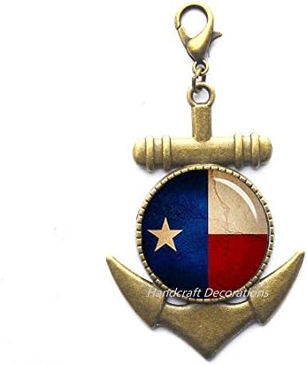 Rukovališta Texas State Flag Sidrilica Povucite patentni zatvarač, peralizirani sidri, sidri, sidreni