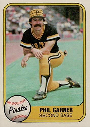 1981 Fleer # 364 Phil Garner Pittsburgh Pirates
