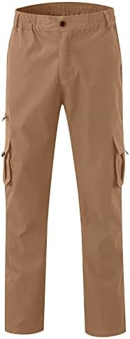 Qtocio muške hlače planinarske teretne hlače Slim Fit Stretch Jogger Biciklističke pantalone Radne hlače Duksevi