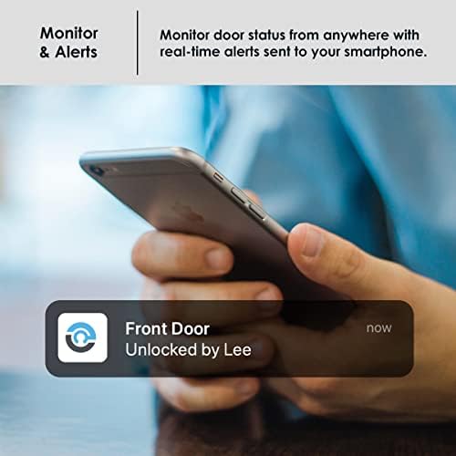 Lockly Secure Pro, Wi-Fi Smart Lock, brava za ulazna vrata bez ključa, pametne Brave za ulazna