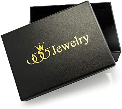 555jewelry nehrđajući čelik velike geometrijske naušnice s obručem za žene