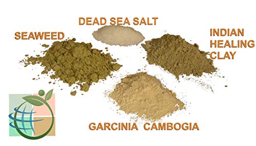 Uradi Sam oblog za tijelo: SPA Formula za kućnu upotrebu: alge, ljekovita glina, Garcinia Cambogia i sol Mrtvog mora