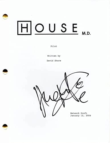 Hugh Laurie potpisala je Autograph House Full Pilot skripta - noćni menadžer, Veep, vrlo rijedak