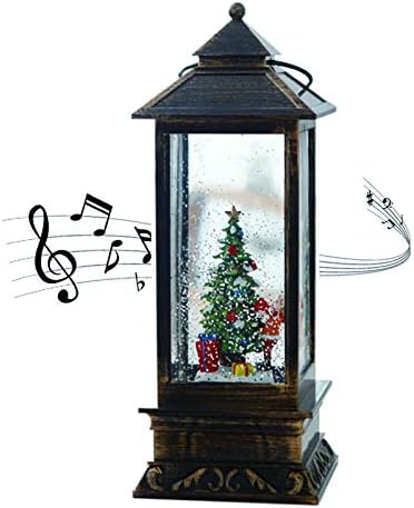 Guangming - Božićni snijeg Globe Musical LED osvijetljeni Xmas Lantern Reproduciran Božić Domaći dekor Darmbiving