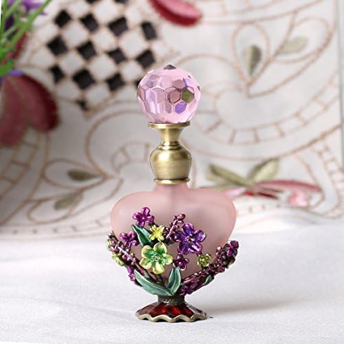 Yu Feng 5ml Flower Style i 20ml Pink Antique Paunock parfemski boce Vintage Dekorativni kristalno stakleni