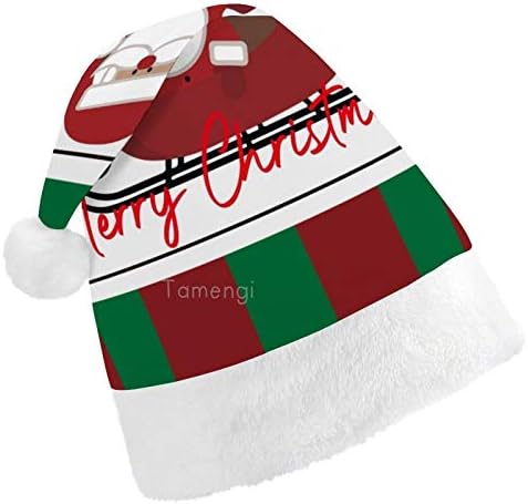 Božić Santa šešir, Happy Santa Claus sanke Božić Holiday šešir za odrasle, Unisex Comfort Božić kape za Novu godinu svečani kostim Holiday Party događaj