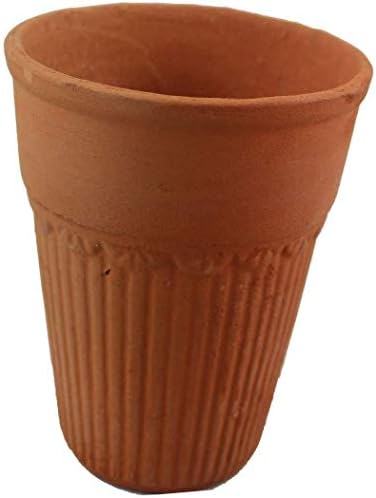 Odishabazaar Terracotta Baked Kullad - set od 20 korištenja za čaj i kafu 200ml