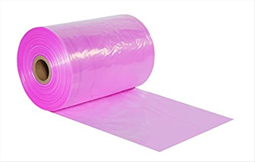 Aviditi antistatička Poli cijev, 16 x 1075' , 4 Mil, Pink-za Poli torbe prilagođene veličine