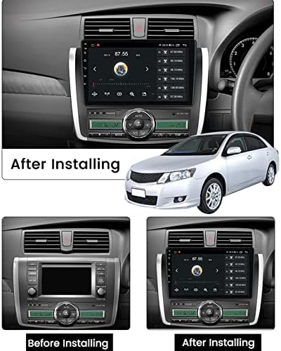 UDERUI Android 11 Auto Stereo Radio plejer 9 IPS ekran osetljiv na dodir GPS navigacija ugrađena DSP Bluetooth Glavna jedinica podržava Android Auto Full RCA rezervnu kameru WiFi za Toyota Allion 2007-2020