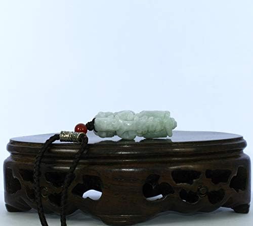 1.6 China certificirana ocjena priroda Hisui jade jade sreće pixiu dvostruki rezbareni privjesci 8545