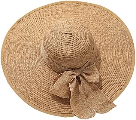 Ženska slamnata kapa za sunčanje širokog oboda kapa za sunčanje kapa za plažu Ribarski šešir za ženske