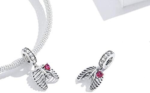 Eternalll nakit za žene 925 Sterling srebrne perle Halloween bundeva Lobanja emajl šarm za Pandora narukvice
