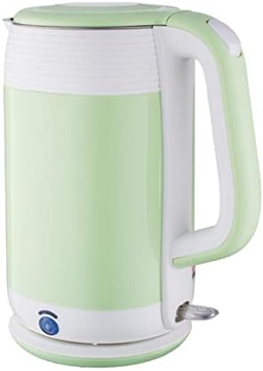 Sahroo Cottles, čajnik električni čajnik 1.8L, kotlov tople vode od nehrđajućeg čelika, automatsko isključivanje, zaštita od nehrđajućeg čelika od nehrđajućeg čelika / zelena