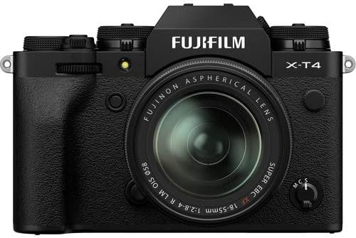 Fujifilm X-T4 Digitalni fotoaparat bez ogledala XF18-55mm Komplet objektiva - crna