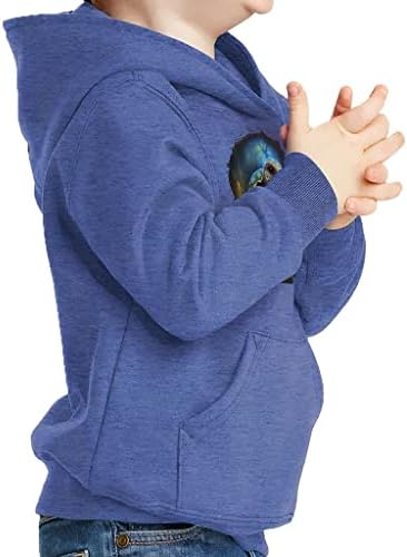 Prekrasna kornjača Toddler Pulover Hoodie - Jedinstvena spužva Fleece Hoodie - Grafički kapuljač za djecu