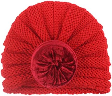 synia šešir 1kom dodatna oprema za pokrivala za glavu pletena traka za glavu Baby Hair čvrsta kapa za njegu beba rukavice za malog dječaka