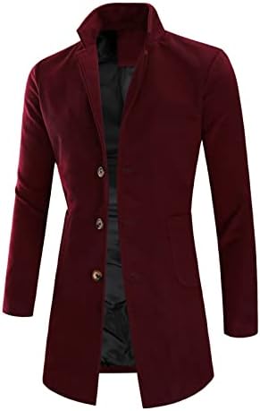 Jakne za muškarce Srednje dužine postolja ovratnik Windbreaker jakne kaput muški kaputi i jakne moda