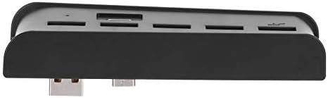753 5 Port USB čvorište za PS5, produžni USB čvorište sa 4pcs USB 2.0 + 1pcs USB3.0 i 1pcs Typec port, Chighpeed punjač punjača, kompatibilan je za PS5 Game Console