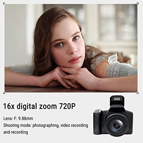 Profesionalna digitalna kamera, 16MP 2.4 inčni LCD ekran 16x digitalni zum 720p digitalna kamera mala kamera pokloni za tinejdžere studenti dječaci djevojke starije osobe