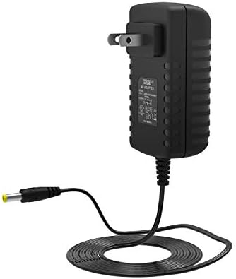 HQRP AC Adapter kompatibilan sa Gold-ovom teretanom za teretanu 210u ciklus vježbanja GGEX61607 GGEX616070 GGEX616071 kabl za napajanje [UL naveden] + Euro Adapter za utikač