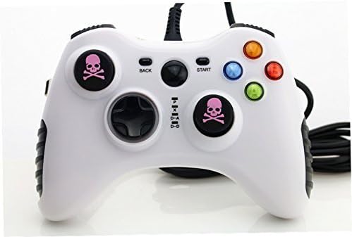Vivi Audio® thumb stick koštac Poklopac poklopac džojstik thumbsticks kape za PS4 Xbox ONE Xbox 360 PS3 PS2 Pink Skull