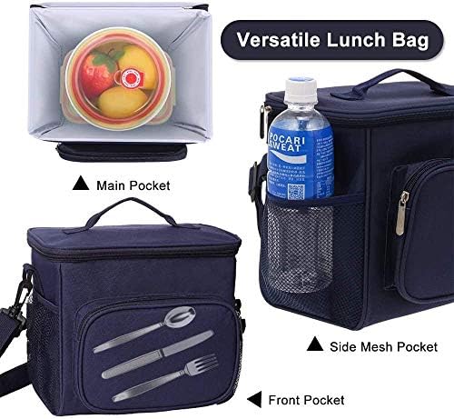 ACOMOO torba za hlađenje mala torba za ručak vodootporna lagana torba za piknik izolovana torba za ručak