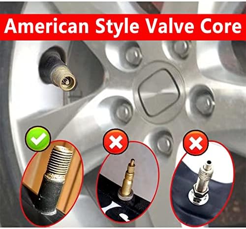 30pcs nikl obloženi ventil za gume Cores Car Auto oprema Kit, univerzalna zamjena ventila za auto, kamion,