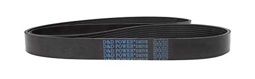 D & D Powerdrive 585L10 Poly V pojas, guma