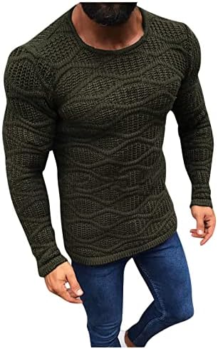 Dudubaby muns pulover pleteni džemper Crewneck Stil na pletivom ležernom tankim montiranjem
