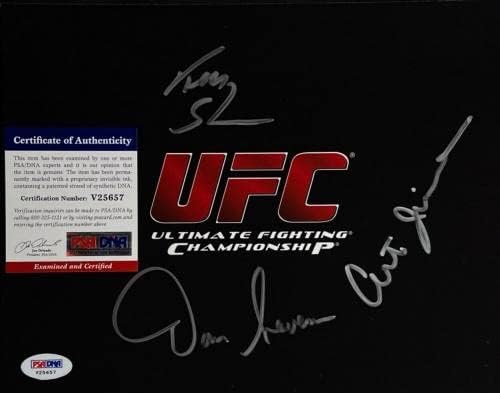 Art Jimmerson & Dan Severn, Ken Shamrock UFC 8x10 Potpisana fotografija PSA V25657 - AUTOGREMNI UFC Photos