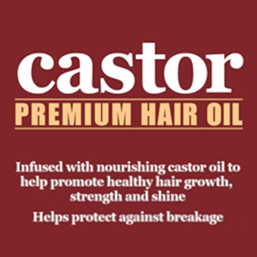 Difeel Castor pro-growth šampon 12 oz. - Napravljeno od prirodnog ricinusovog ulja za rast kose, šampon