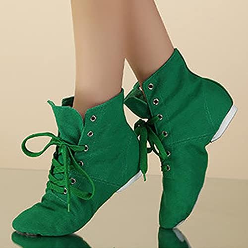 Srtumey Kids Dance Boots Professional Jazz Party cipele za cipele za cipele za platnene cipele za dječake Djevojke