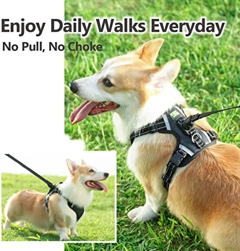 Easy Lock Pas pojas, bez poteškoća za pse, jednostavan za spajanje i oslobađanje magnetne kopče za srednje pseće