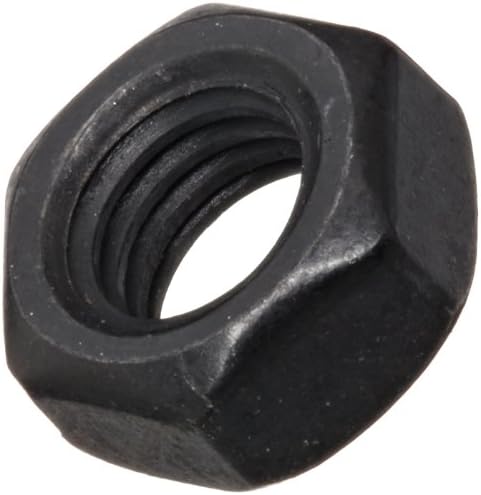 18-8 šestougaona matica od nerđajućeg čelika, Crna oksidna završna obrada, DIN 934, metrika, M4-0,7 Veličina