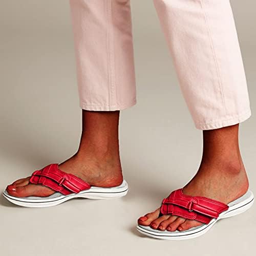 Flip Flops za žene na plaži Komforna modna casual Solid Boja Standardni papuče na otvorenom Sandale Nejasne