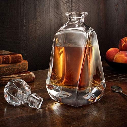 OriginalClub Whisky Glass Decanter, 700ml Crystal Decanter Whisky čaše, savršen za dom, restorane i zabave Liquor Decanters