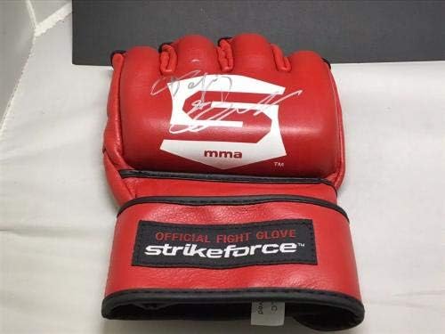 Fedor Emelianenko potpisao Strikeforce zvanične borbene rukavice Auto PSA / DNK COA 1c-autographed UFC rukavice