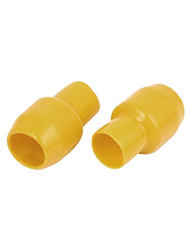 Uxcell PVC žičani kabelski kabelski kape za izolirane kape sa 15 komada, 250 mm, žutom